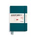 LEUCHTTURM1917 Εβδομαδιαίο Planner/Notebook 2025 A5 με Μαλακό Εξώφυλλο - Pacifc Green