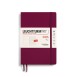 LEUCHTTURM1917 Εβδομαδιαίο Planner/Notebook 2025 A5 με Μαλακό Εξώφυλλο - Port Red