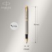 PARKER IM DUO Brushed Metal GT Σετ Δώρου Στυλό Διαρκείας & Roller