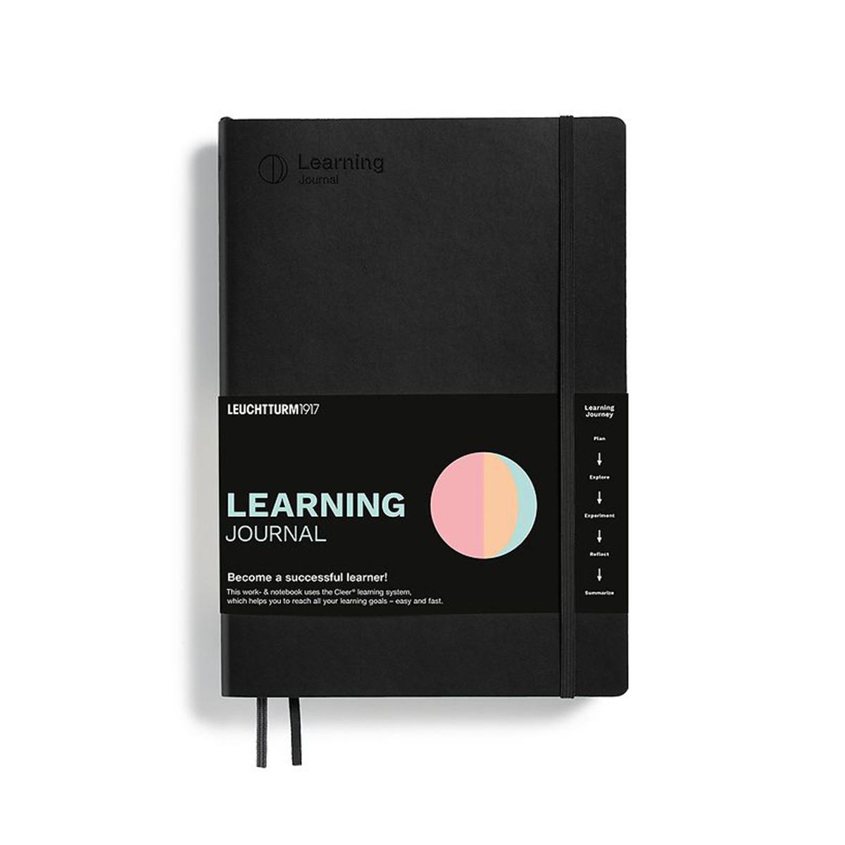 LEUCHTTURM1917 Σημειωματάριο Εκμάθησης Learning Journal - Μαύρο