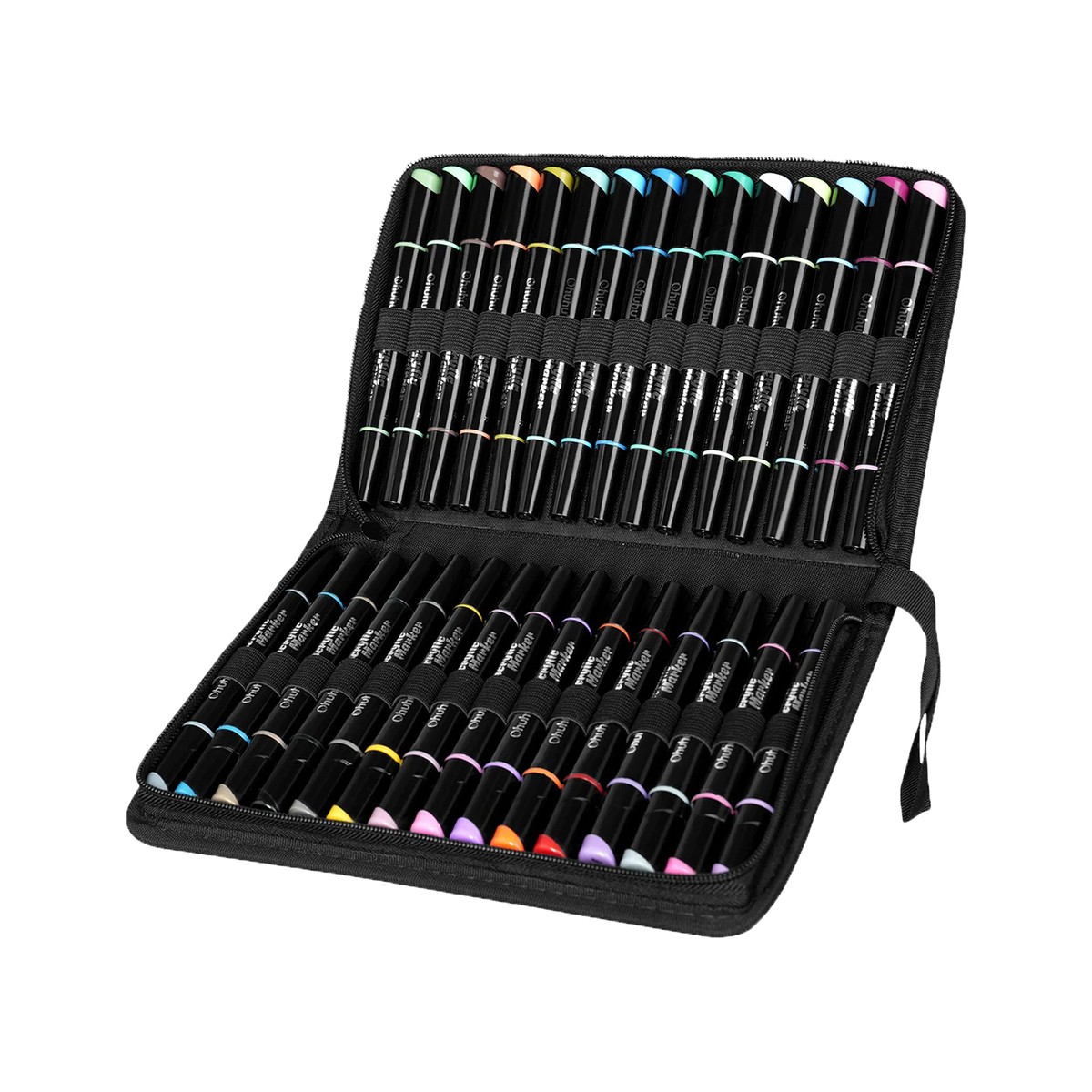 Ohuhu Acrylic Markers Σετ Ανεξίτηλων Ακρυλικών Μαρκαδόρων 30 Χρωμάτων