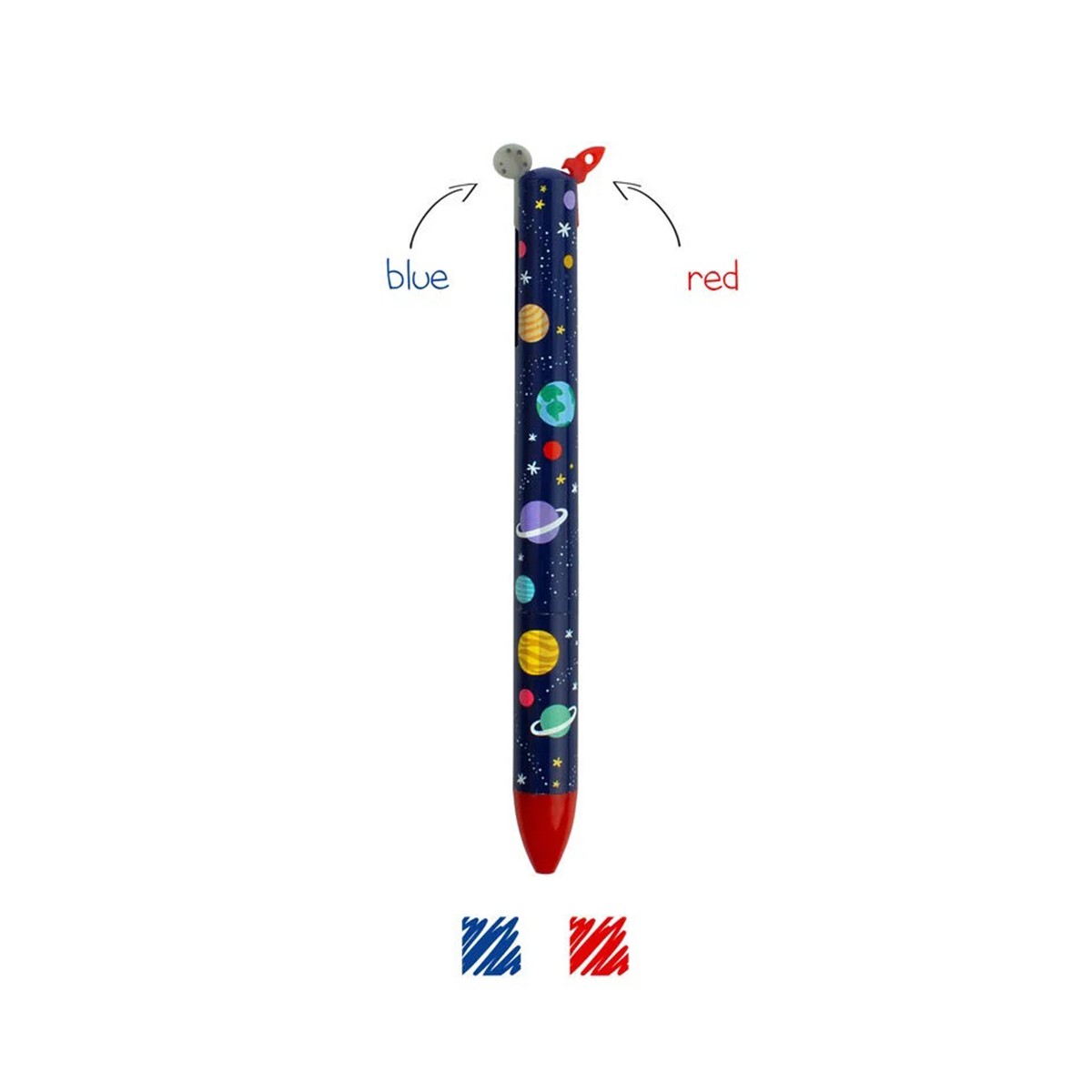 Legami Click&Clack Στυλό Διαρκείας Space Δύο Χρωμάτων