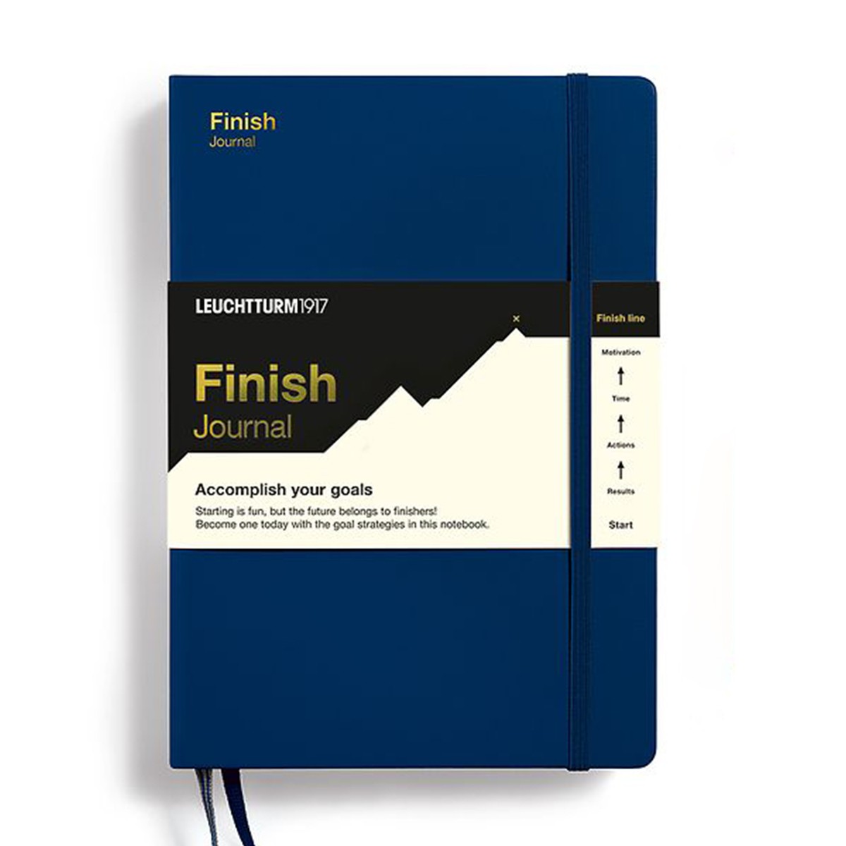 LEUCHTTURM1917 Finish Journal Navy Σημειωματάριο Επίτευξης Στόχων Α5