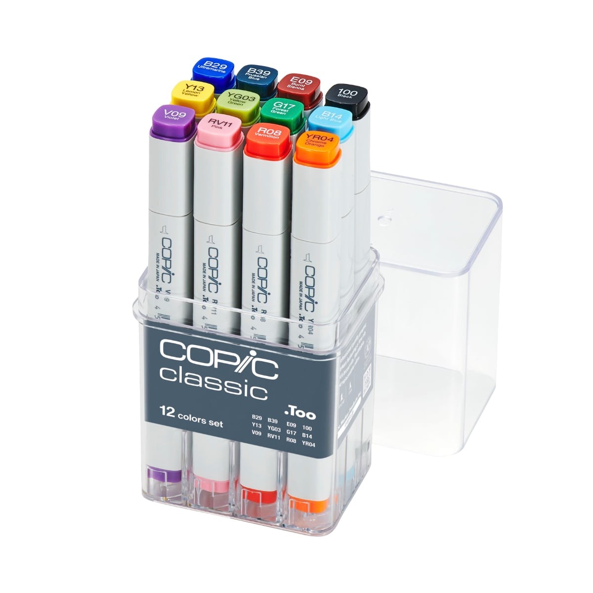 Copic Classic 12 colors set