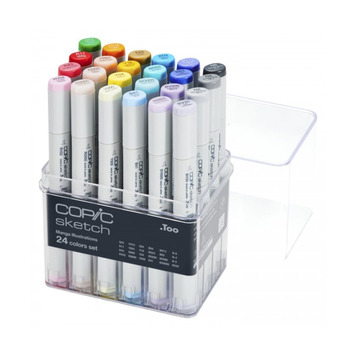 Copic Sketch Manga Illustrations 24 colors set