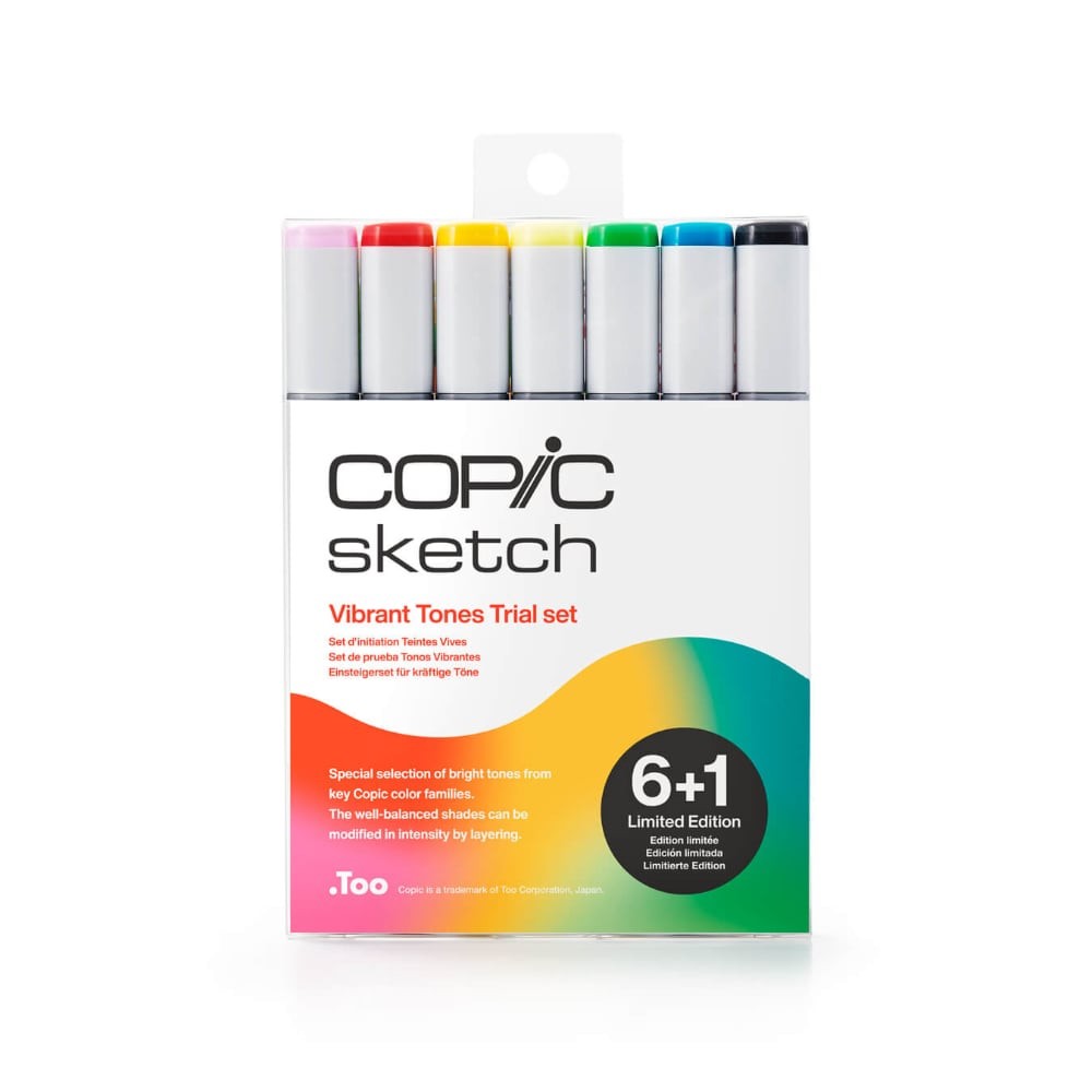 Copic Sketch Vibrant Tones Trial Set