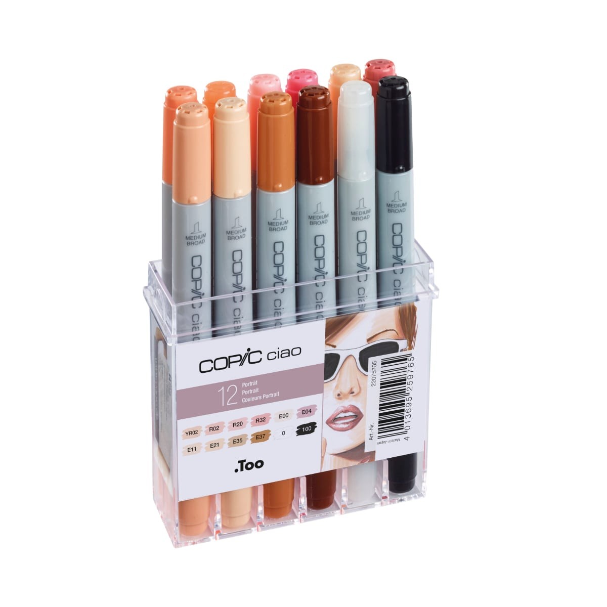 Copic Ciao Set Portrait 12pcs