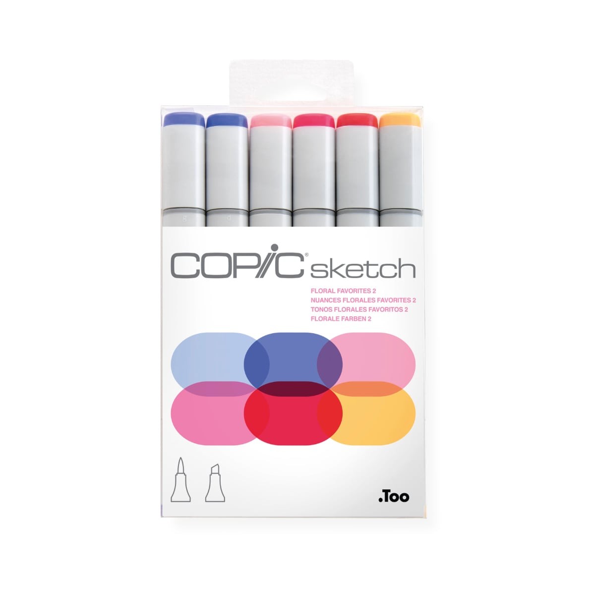 Copic Sketch Set Floral Favorites 2 6pcs