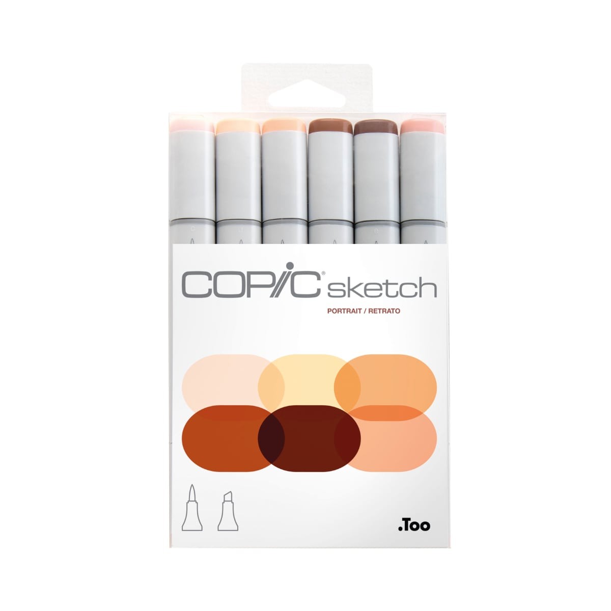 Copic Sketch Set Portrait 6pcs